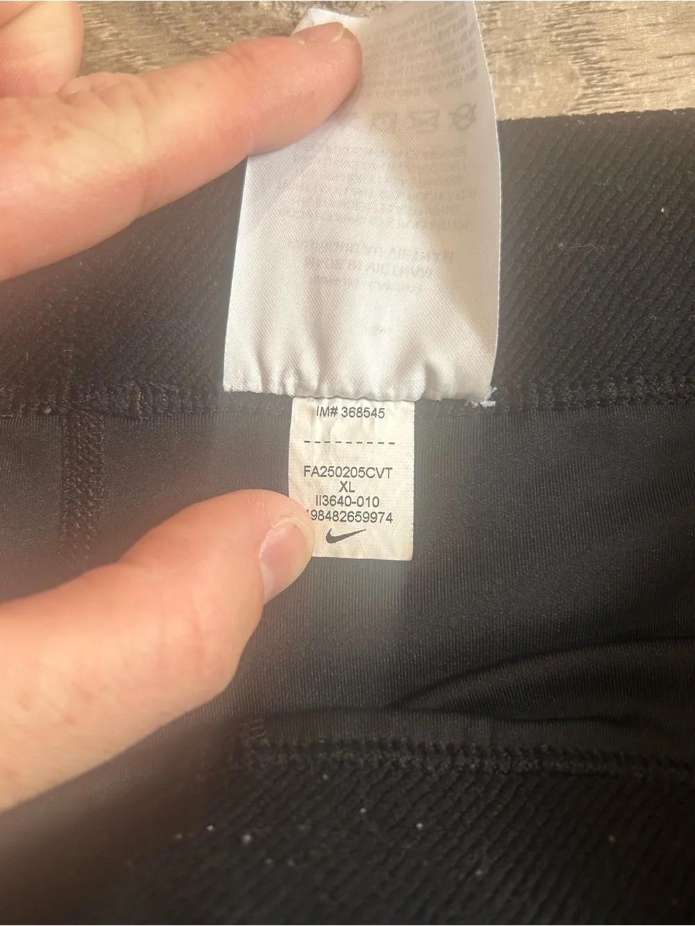Nike Pro Black Girls Athletic Shorts